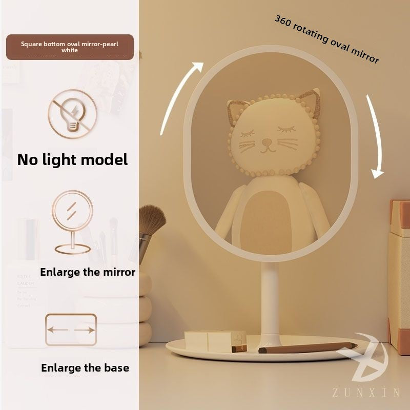 Smart Makeup Mirror with LED Lights