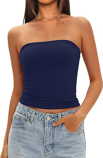 Strapless Slim Fit Tube Top