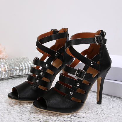 Stiletto High Heel Sandals