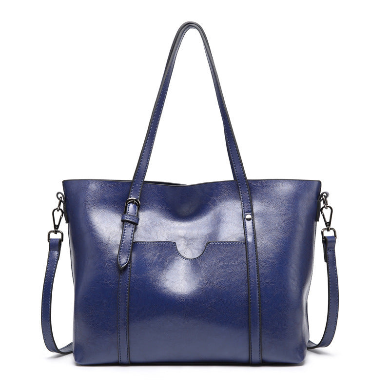Retro Tote Bag with Adjustable Strap