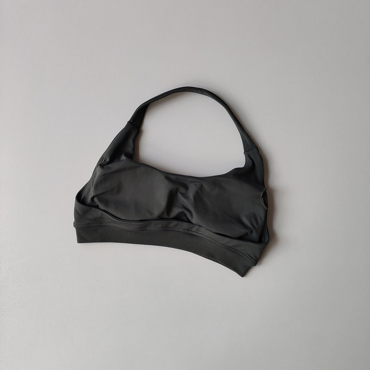 High-Elastic Halter Sports Bra with Removable Pads