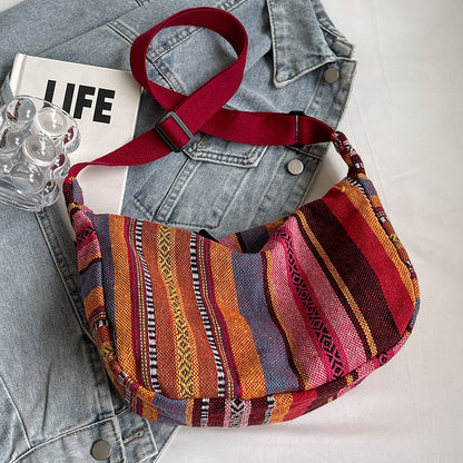 Crossbody dumpling bag