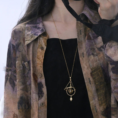 Vintage Planetary Movement Necklace