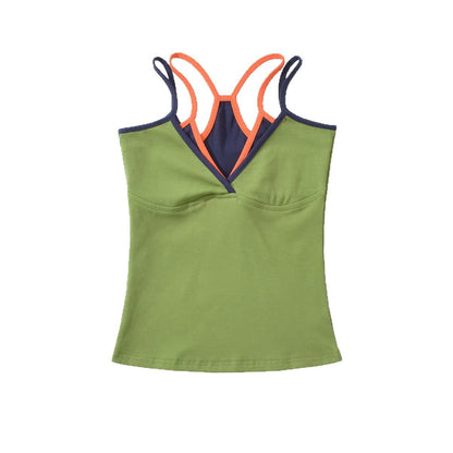 Halter Neck Camisole Top with Pads