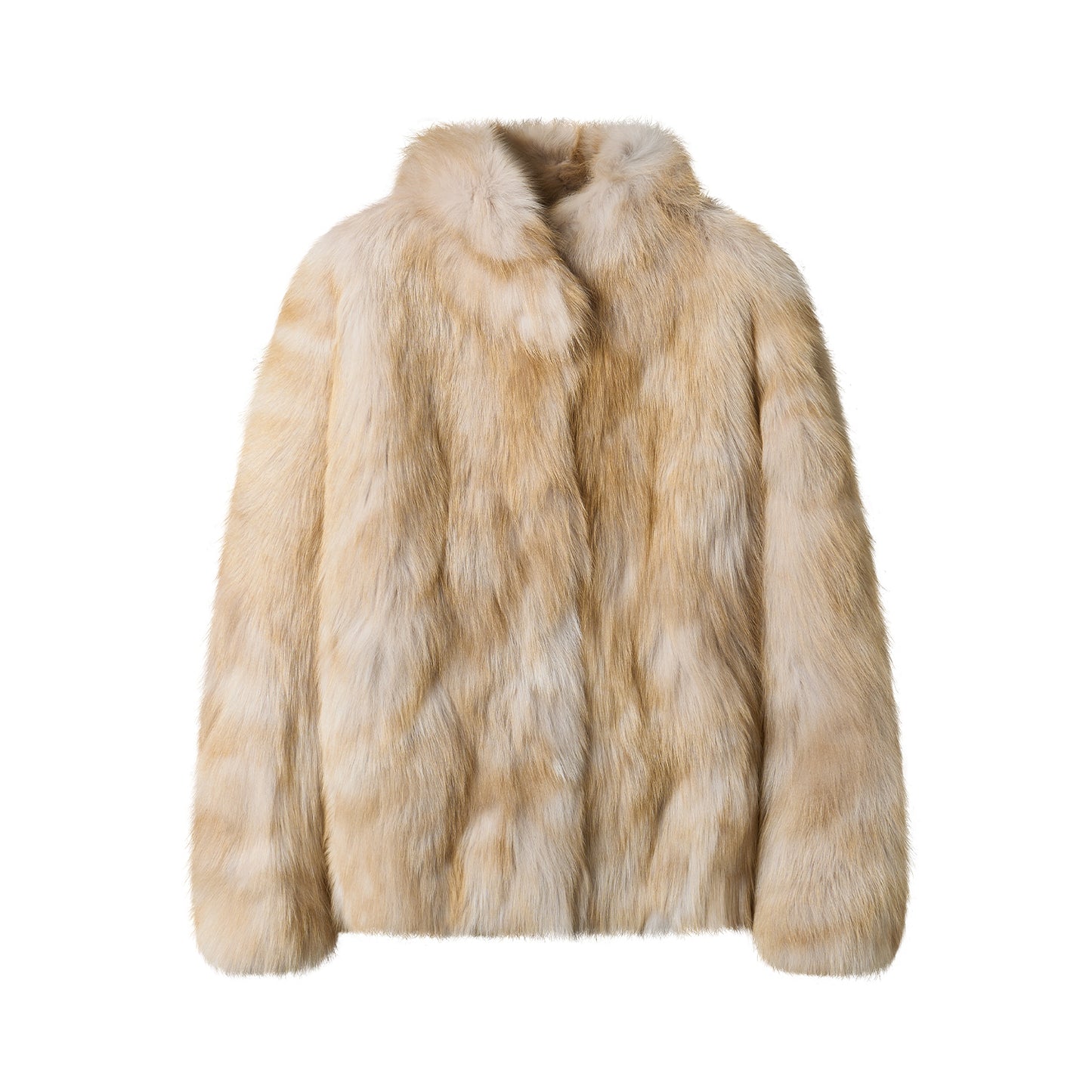Mid-Length Imitation Fur Coat