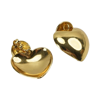 Textured Heart Shape Earrings Drip Depot