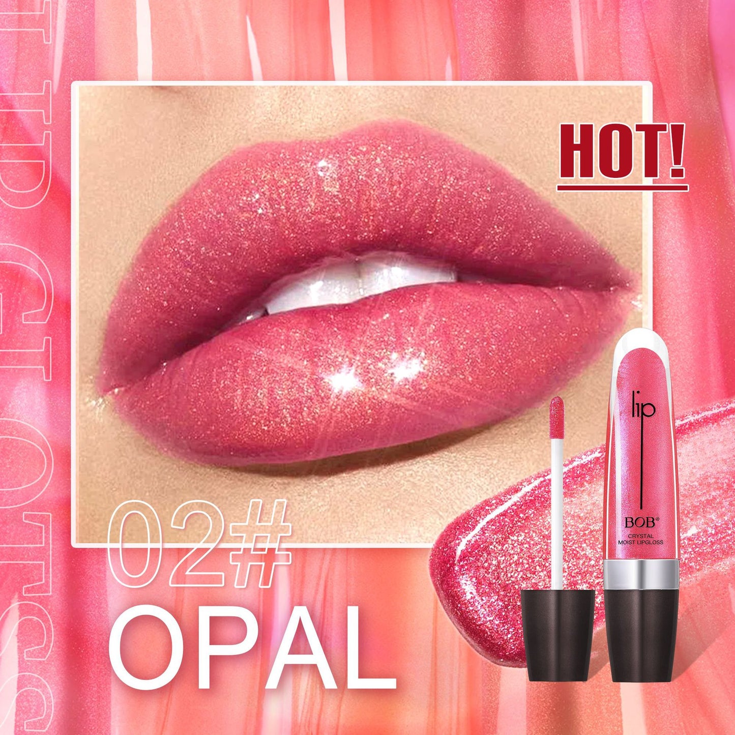 Lip gloss cosmetics