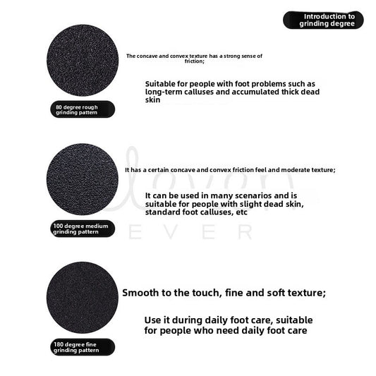 Electric Foot Grinder Replacement Discs