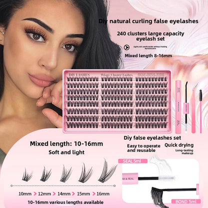 DIY False Eyelash Kit with Application Tools