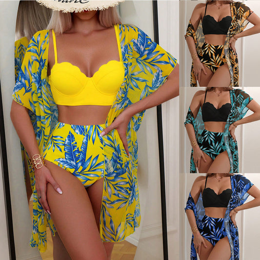 Womens Three Piece Swimsuit