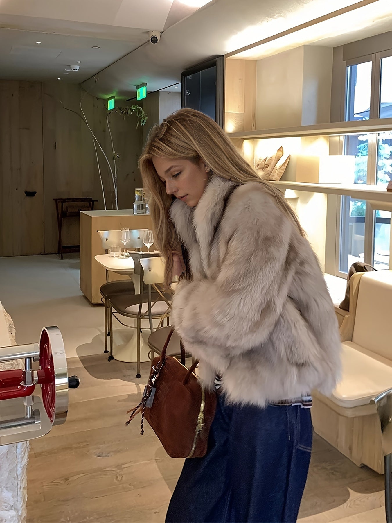 Faux Fur Coat