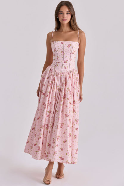 Slimming Strap Dress Drip Depot