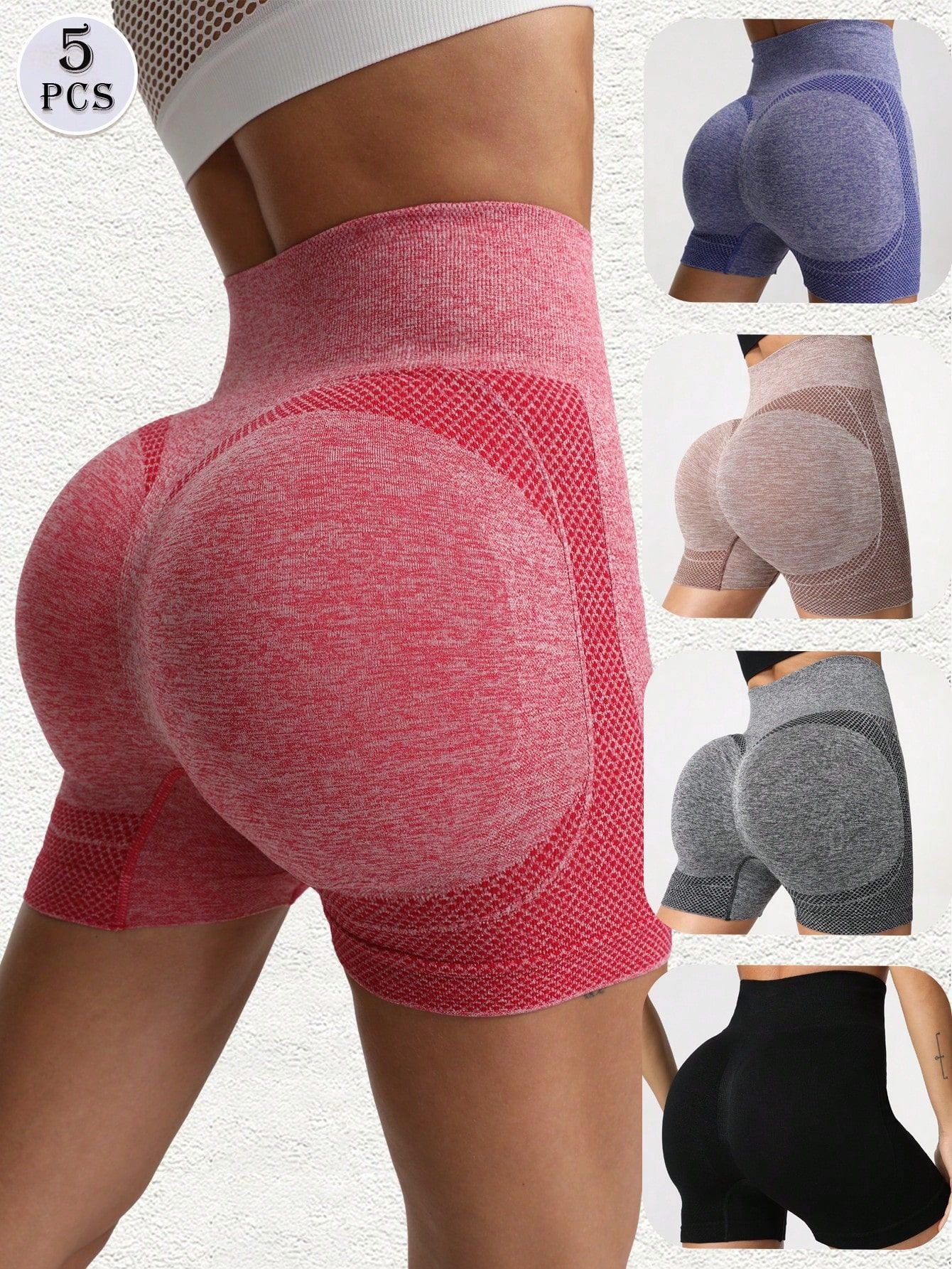 High-Waisted Yoga Shorts