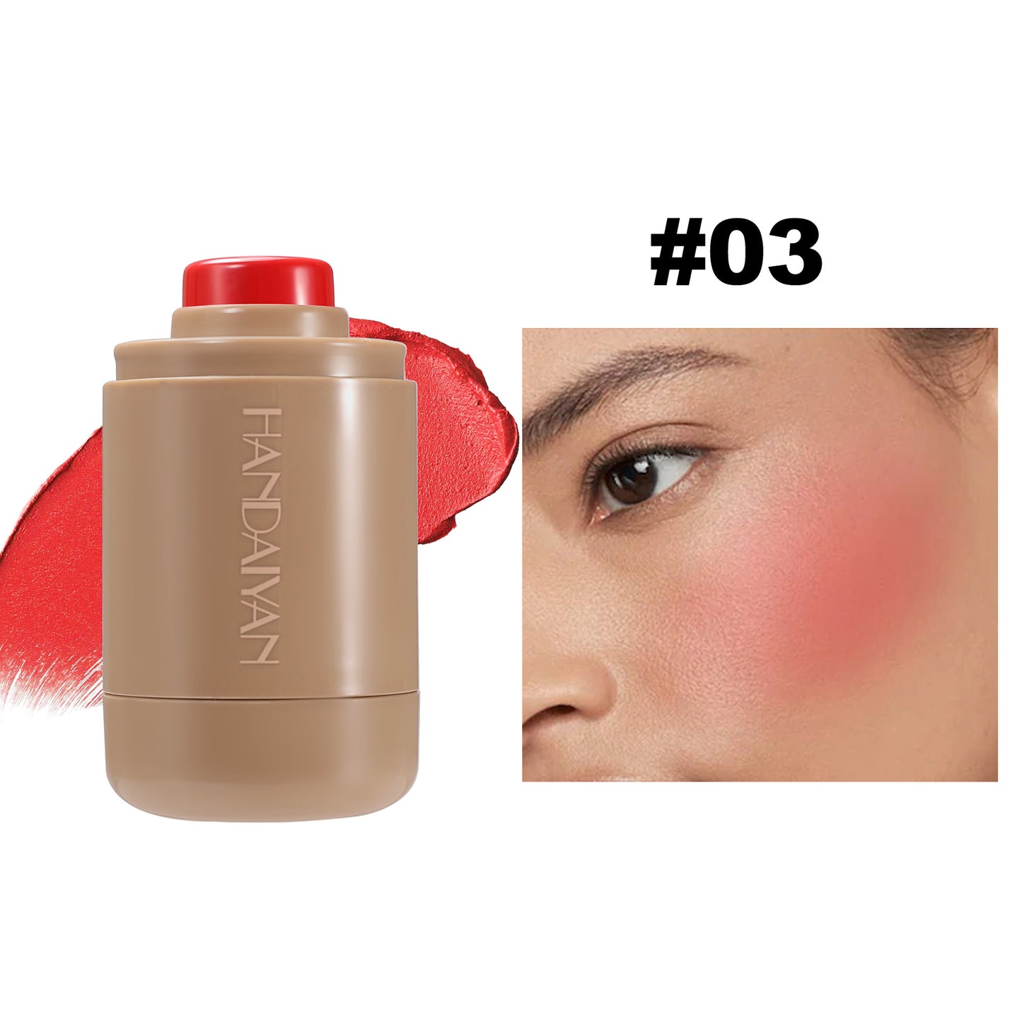 Matte Lip and Cheek Blush Stick