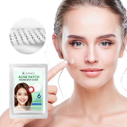 Round Acne Patches with Vitamin E