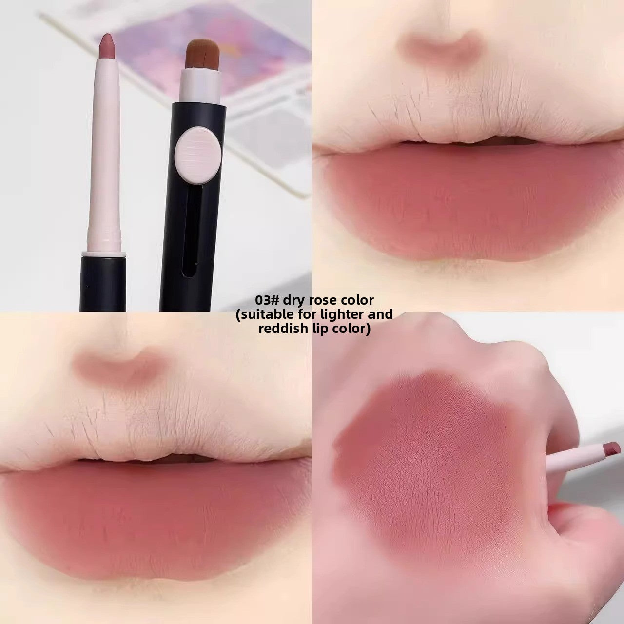 Double-ended lip liner