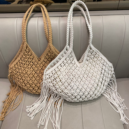 Woven Tote Bag for Women Drip Depot